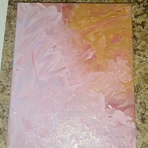 Original acrylic painting 5"x3"